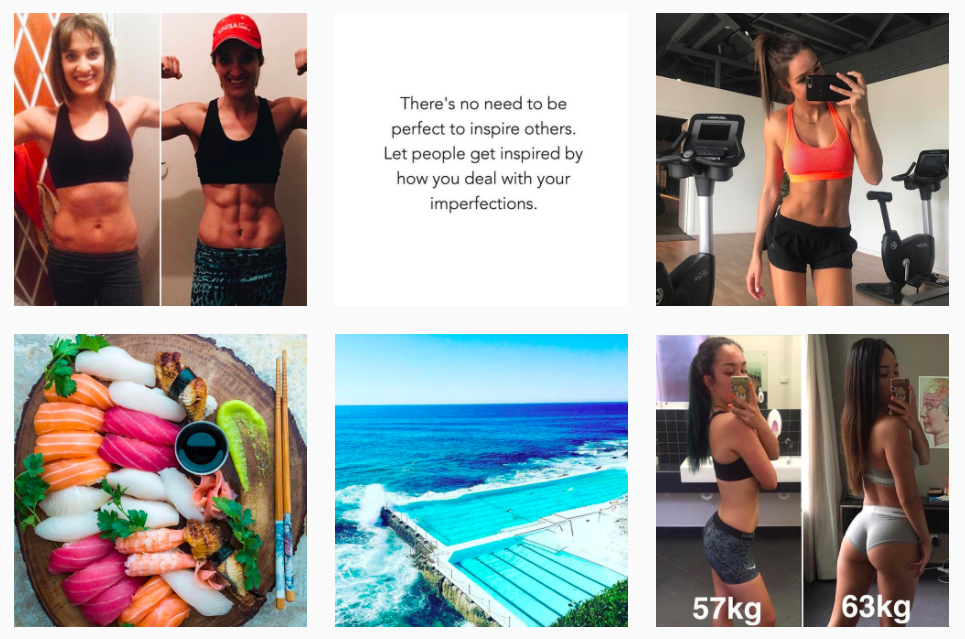 Kayla Itsines instagram
