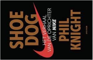 Evi Driesen BOSS BOOK - Shoe Dog Phil Knight