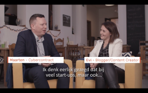 Evi Driesen - Unizo Startersdag video-interviews