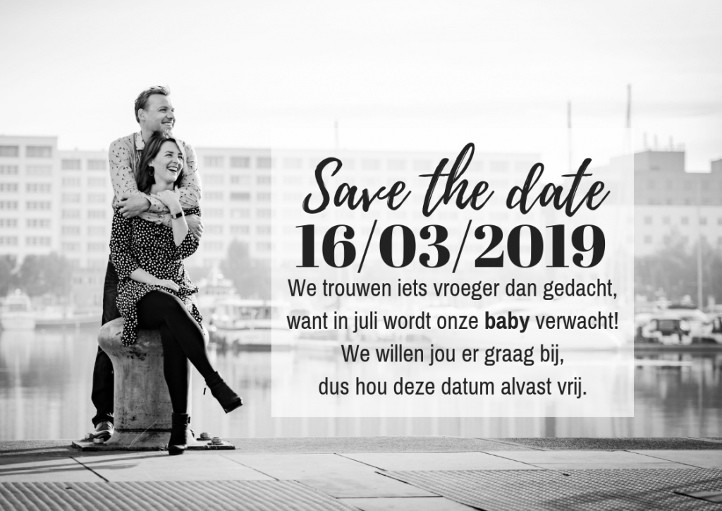 Save the date